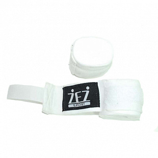 Бинт боксёрский Zez Sport SPP 5м White