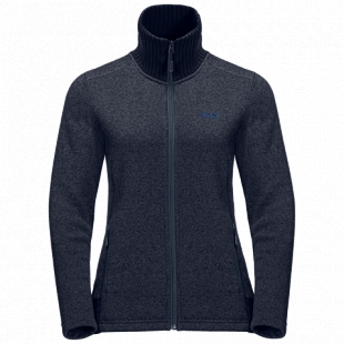 Джемпер женский Jack Wolfskin Scandic Jacket Women midnight blue