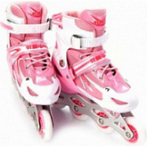 Коньки раздвижные Bradex Roller Skates pink