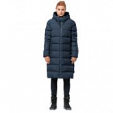 Пальто женское Jack Wolfskin Crystal Palace Coat midnight blue