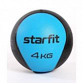 Медбол Starfit  GB-702 высокой плотности 4 кг blue