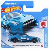 Машинка Hot Wheels Базовой коллекции Lb-Silhouette Works GT Nissan 35Gt-RR Ver.2 204/250 (5785 GRX63)