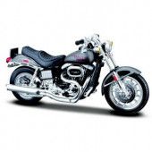 Мотоцикл Maisto 1:18 Harley Davidson 1977 FXS Low Rider 39360 (20-18866) grey