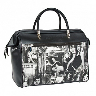 Дорожная сумка Rion А238 black/white