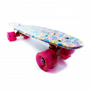 Penny board (пенни борд) Explore Dogal 22" Flowers