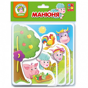 Игра-развивашка Vladi Toys Манюня Ферма VT2222-01