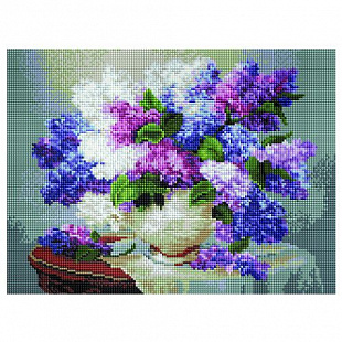 Алмазная мозаика Picasso "Сирень на столе" PD3040015