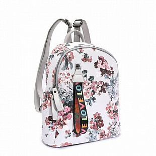 Городской рюкзак Ors Oro DS-9029 /4 flowers on grey