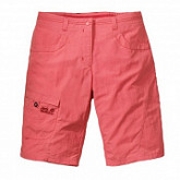 Шорты женские Jack Wolfskin Sun Shorts Women red