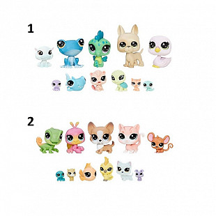 Набор фигурок Littlest Pet Shop Коллекция петов (B9343)