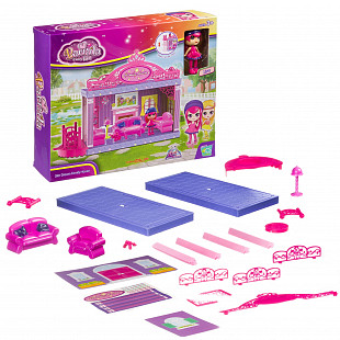 Игровой набор Дом- гостиная с куколкой 60311
