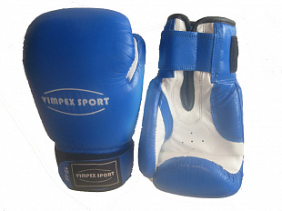 Перчатки боксерские Vimpex Sport 3009 blue