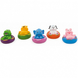 Игрушка Canpol babies Для купания Зверята на понтонах 1 шт 2/994