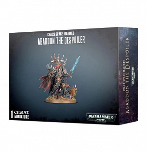 Миниатюры Games Workshop Warhammer Chaos Space Marines Abaddon the Despoiler 43-60