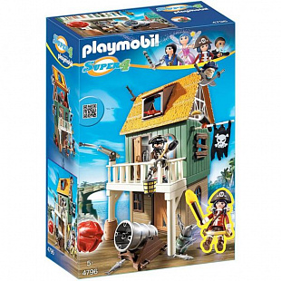 Игровой набор Playmobil Замаскированный Пиратский Форт с Руби 4796