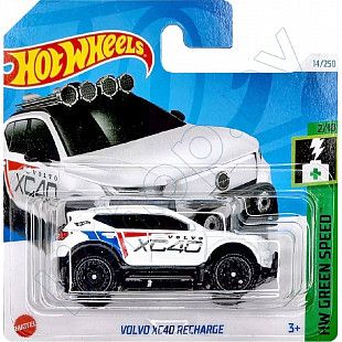 Машинка Hot Wheels Базовой коллекции Volvo XC40 Recharge 14/250 (5785 HTC81) mainline 2024