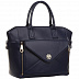 Женская сумка из кожи Pola 9004 dark blue