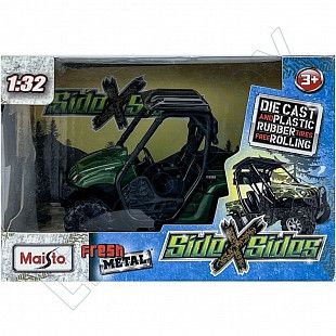 Квадроцикл Maisto 1:32 Yamaha Rhino 700 №3 (21087) green