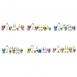 Набор фигурок Littlest Pet Shop Петы с предсказанием (E7258)