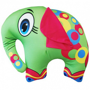 Мягкая игрушка Мнушки Слон зеленый Аи02жив08
