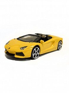 Машинка Bburago 1:43 Lamborghini Aventador LP700-4 Roadster (18-30000/18-30249) yellow