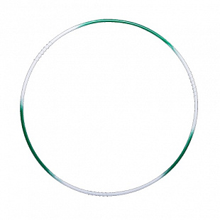 Обруч массажный №1 90 см Металл White/Green