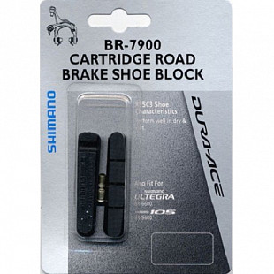 Вкладыш тормозной колодки Shimano R55C3 пара, для DA, Ultegra, 105 Y8FN98090
