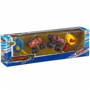 Набор YAKO Машинок с пускателем, серия Микрогонки М6449