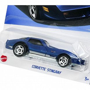 Машинка Hot Wheels Базовой коллекции Corvette Stingray 109/250 (5785 HTD53) mainline 2024