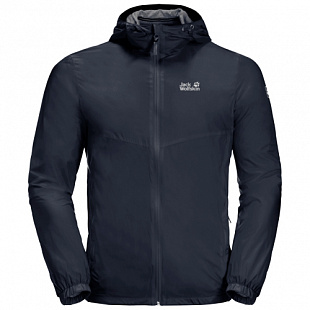 Ветрозащитная летняя куртка мужская Jack Wolfskin Jwp Breather M night blue