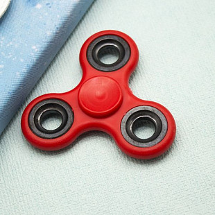 Спиннер Fidget Spinner Iron Black Red