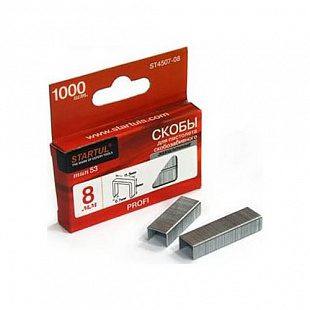Скобы закалённые Startul 14 мм (1000 штук) ST4507-14