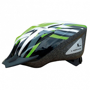 Велошлем Longus Entry green/white
