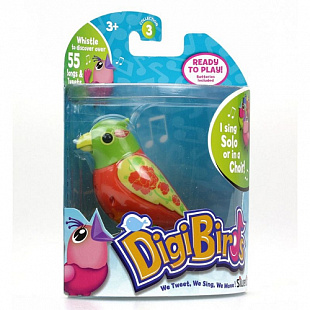 Игрушка Digifriends Птичка с кольцом, с зеленой головой 88286-3