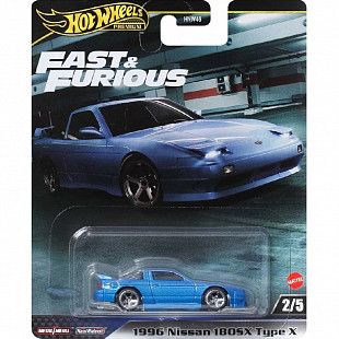 Машинка Hot Wheels Premium 1996 Nissan 180SX Type X (HRV11 HVR62)