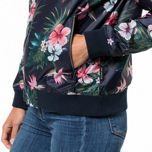 Куртка женская Jack Wolfskin Tropical Blouson W midnight blue all over