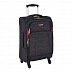 Чемодан средний Polar 23" 2-ой Р18А01 black