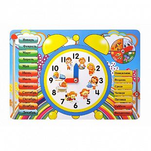 Развивающая игрушка Часы IG0014