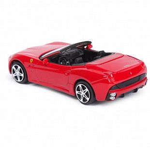 Машинка Bburago 1:43 Ferrari California Convertible (18-36000/18-31096) red