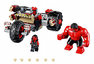 Конструктор LEGO Super Heroes Халк против Красного Халка 76078