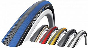Покрышка Schwalbe Lugano 28" 700x23C BlackBlue 130TPI 163213033