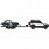 Машинка Hot Wheels Premium 2 шт. Jaguar MK1 + Land Rover Defender 110 (FLF56 JBM29)