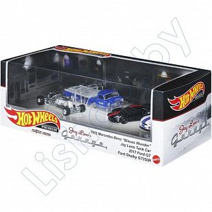 Набор машинок Hot Wheels Premium Jay Leno'S Garage Diorama (GMH39 HKC17)