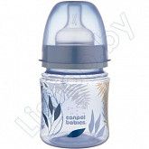 Антиколиковая бутылочка для кормления Canpol babies EasyStart Gold с широким горлышком 120 мл., 0+ мес. (35/239_blu)
