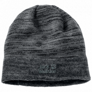 Шапка мужская Jack Wolfskin Aquila Cap dark iron