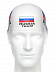 Шапочка для бассейна (плавания) взрослая Mad Wave Print Russian Team white