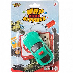 Набор YAKO машина инерционная, серия Мир micro Игрушек В88733