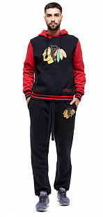 Толстовка Atributika&Club NHL Chicago Blackhawks black/red