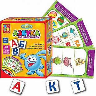 Развивающая игра Vladi Toys Азбука Смешарики VT1502-06