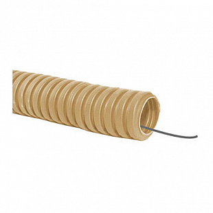 Труба гофрированная Юпитер ПВХ d 25 с зондом 25 м Pine JP3111-06